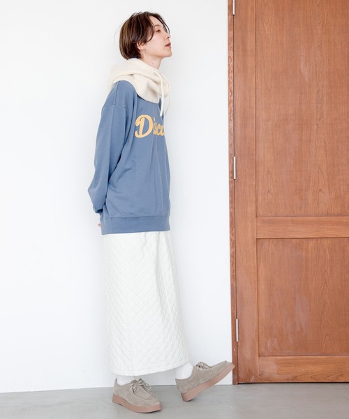 LEPSIM(レプシィム)の「キルティングスカート 964227(スカート・レディース・カーキブラウン/アイボリー/ブラック・FREE)」の7枚目の写真