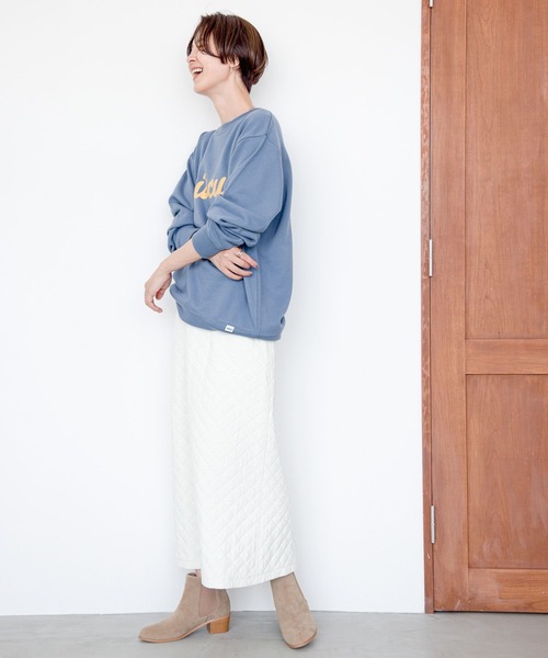 LEPSIM(レプシィム)の「キルティングスカート 964227(スカート・レディース・カーキブラウン/アイボリー/ブラック・FREE)」の9枚目の写真