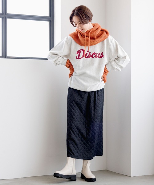 LEPSIM(レプシィム)の「キルティングスカート 964227(スカート・レディース・カーキブラウン/アイボリー/ブラック・FREE)」の16枚目の写真