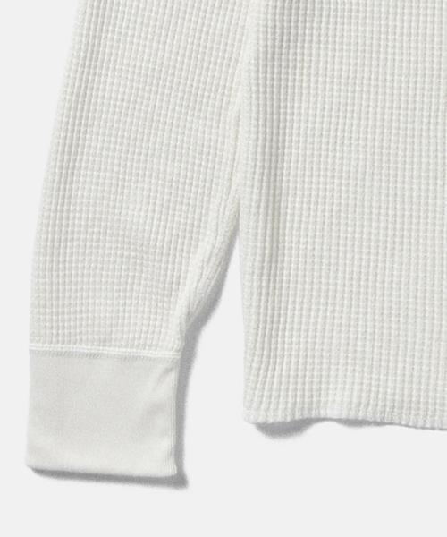 BEAMS BOY（ビームスボーイ）の「【FUDGE5月号掲載】BEAMS BOY / ヘビーワッフル クルー（Tシャツ/カットソー・レディース・ホワイト/グレー/ネイビー・ONE SIZE）」の18枚目の写真