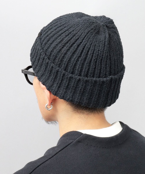 ReqHatter（レックハッター）の「リブボア ニットワッチ（ニットキャップ/ビーニー・メンズ・ブラック/ベージュ/グレー/カーキ・FREE）」の12枚目の写真