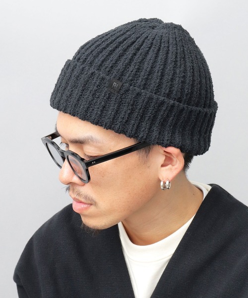ReqHatter（レックハッター）の「リブボア ニットワッチ（ニットキャップ/ビーニー・メンズ・ブラック/ベージュ/グレー/カーキ・FREE）」の17枚目の写真