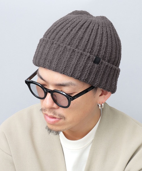 ReqHatter（レックハッター）の「リブボア ニットワッチ（ニットキャップ/ビーニー・メンズ・ブラック/ベージュ/グレー/カーキ・FREE）」の18枚目の写真