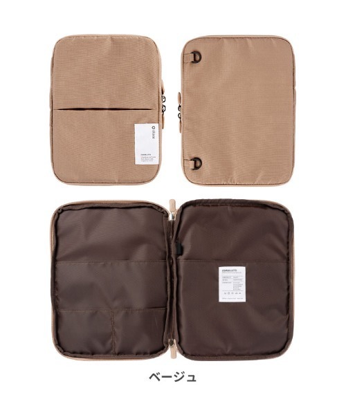 iFace(アイフェイス)の「iFace Coverletti タブレットポーチ(Sサイズ)(PC・タブレットケース・レディース・ベージュ/ブラック・S size)」の15枚目の写真