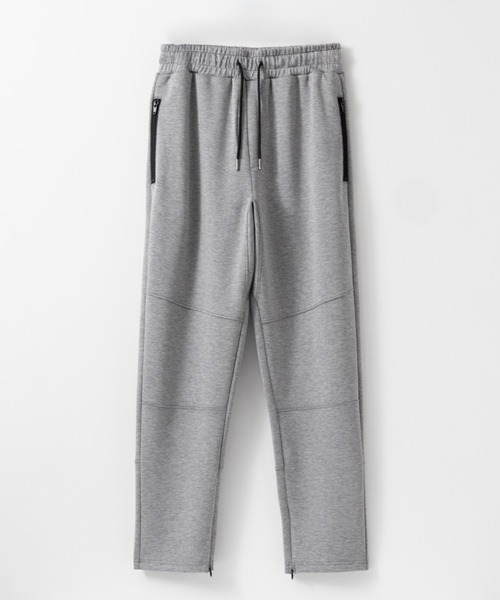 URBAN COLLECTION（アーバンコレクション）の「ポンチ素材 ダンボールニットジョガーパンツ（その他パンツ・メンズ・ブラック/グレー・L/XL/M）」の2枚目の写真