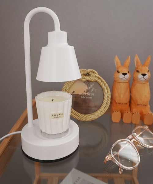 ammy.（エイミードット）の「【 ammy. / エイミードット 】 キャンドルウォーマー ( 調光可能 )（キャンドル・レディース・ホワイト/ブラック・FREE）」の5枚目の写真