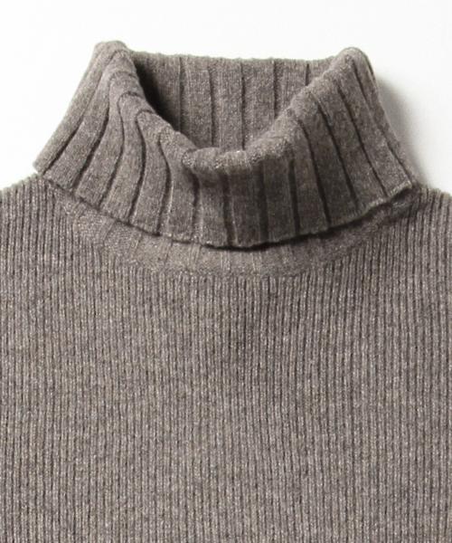 BEAMS BOY（ビームスボーイ）の「BEAMS BOY / 7ゲージ タートルニットワンピース（ワンピース・レディース・グレー/ネイビー・ONE SIZE）」の18枚目の写真