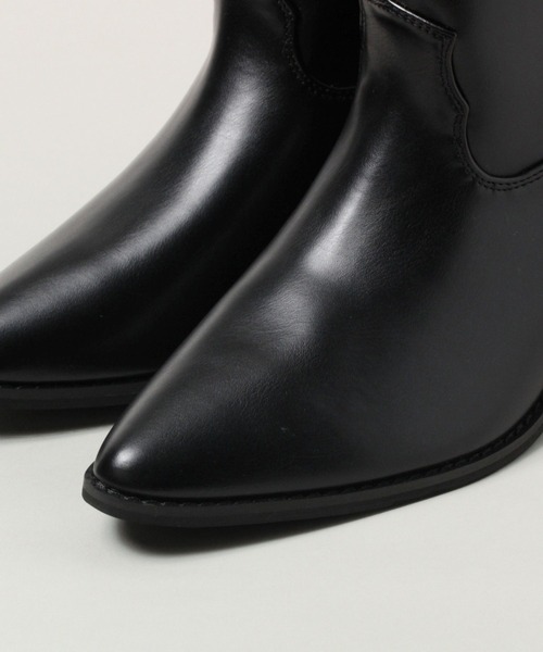 RAGEBLUE（レイジブルー）の「ショートウエスタンブーツ（ブーツ・レディース・ブラック・SMALL/MEDIUM/LARGE）」の15枚目の写真