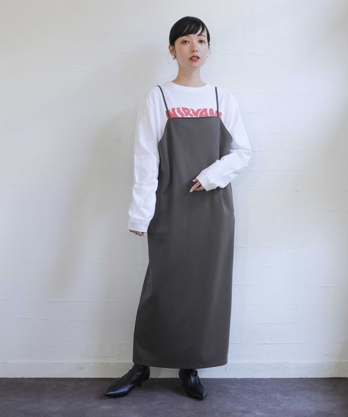 ⚫︎ケムリ　KMRii ワンピース+ボレロ LOWRYS FARM（ローリーズファーム）の「ボレロ＊キャミワンピース2P