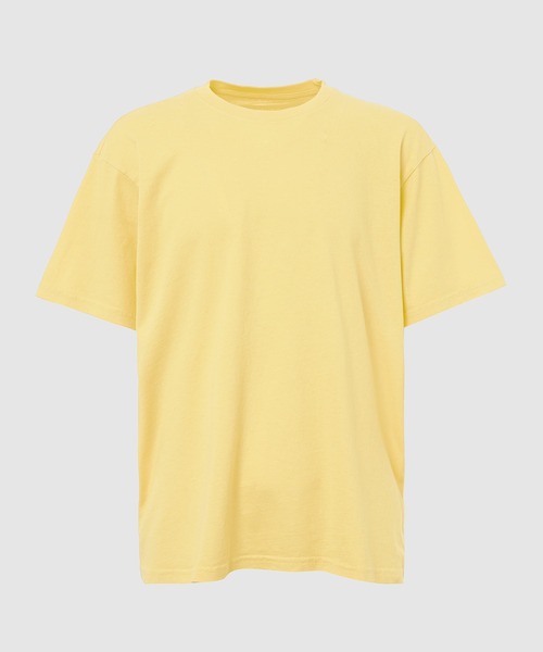 ECOCYCLE(エコサイクル)の「ELEVATED SS TEE_YELLOW(サイドシームあり)(Tシャツ/カットソー・メンズ・イエロー/グリーン系その他2/ゴールド/イエロー系その他2/グリーン系その他4/イエロー系その他/ベージュ系その他・XS/M/S/L/XL/XXL)」の6枚目の写真