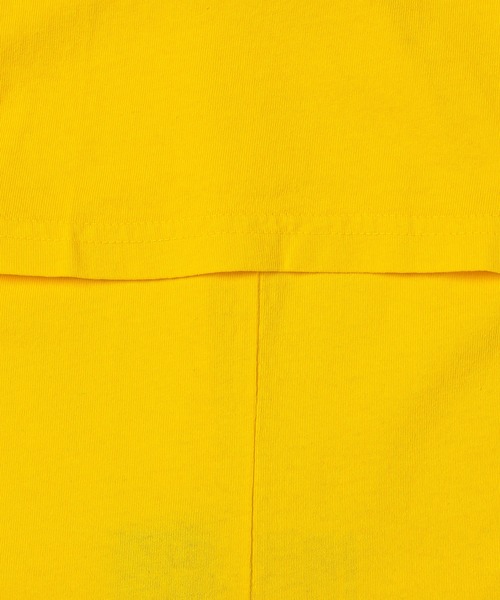 ECOCYCLE(エコサイクル)の「ELEVATED SS TEE_YELLOW(サイドシームあり)(Tシャツ/カットソー・メンズ・イエロー/グリーン系その他2/ゴールド/イエロー系その他2/グリーン系その他4/イエロー系その他/ベージュ系その他・XS/M/S/L/XL/XXL)」の15枚目の写真
