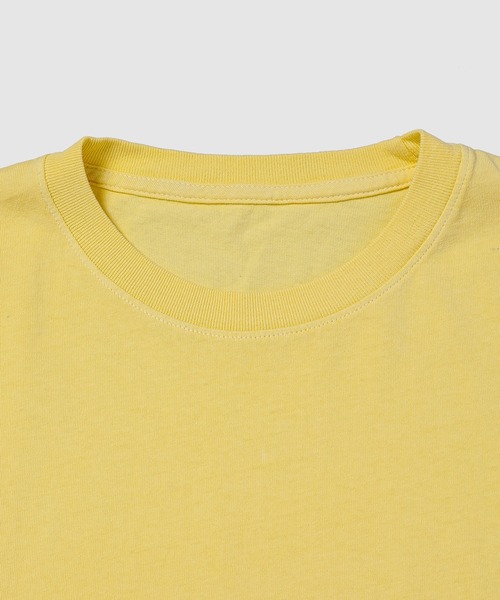 ECOCYCLE(エコサイクル)の「ELEVATED SS TEE_YELLOW(サイドシームあり)(Tシャツ/カットソー・メンズ・イエロー/グリーン系その他2/ゴールド/イエロー系その他2/グリーン系その他4/イエロー系その他/ベージュ系その他・XS/M/S/L/XL/XXL)」の16枚目の写真
