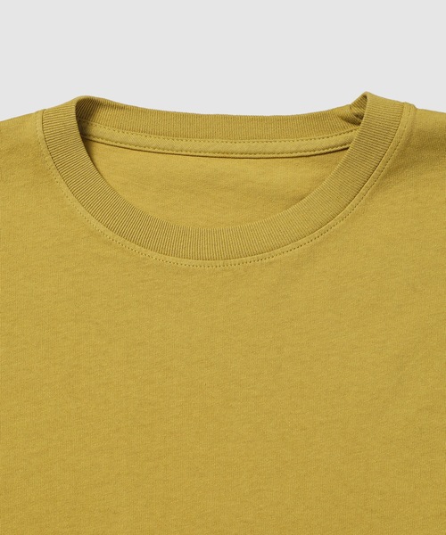 ECOCYCLE(エコサイクル)の「ELEVATED SS TEE_YELLOW(サイドシームあり)(Tシャツ/カットソー・メンズ・イエロー/グリーン系その他2/ゴールド/イエロー系その他2/グリーン系その他4/イエロー系その他/ベージュ系その他・XS/M/S/L/XL/XXL)」の18枚目の写真