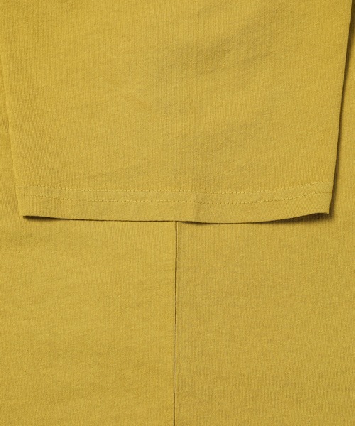 ECOCYCLE(エコサイクル)の「ELEVATED SS TEE_YELLOW(サイドシームあり)(Tシャツ/カットソー・メンズ・イエロー/グリーン系その他2/ゴールド/イエロー系その他2/グリーン系その他4/イエロー系その他/ベージュ系その他・XS/M/S/L/XL/XXL)」の19枚目の写真