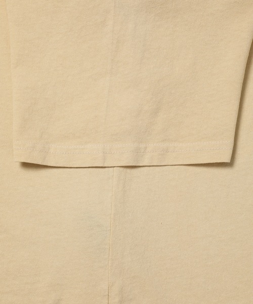 ECOCYCLE(エコサイクル)の「ELEVATED SS TEE_YELLOW(サイドシームあり)(Tシャツ/カットソー・メンズ・イエロー/グリーン系その他2/ゴールド/イエロー系その他2/グリーン系その他4/イエロー系その他/ベージュ系その他・XS/M/S/L/XL/XXL)」の21枚目の写真