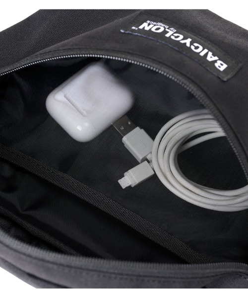 BAICYCLON by Bagjack(バイシクロン バイ バグジャック)の「【BAICYCLON】WAIST BAG CL-03(ボディバッグ/ウエストポーチ・メンズ・ブラック/ブラック系その他2・FREE)」の6枚目の写真