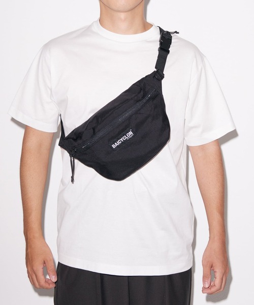 BAICYCLON by Bagjack(バイシクロン バイ バグジャック)の「【BAICYCLON】WAIST BAG CL-03(ボディバッグ/ウエストポーチ・メンズ・ブラック/ブラック系その他2・FREE)」の9枚目の写真