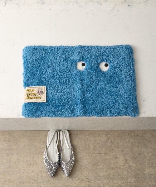 BIRTHDAY BAR（バースデイバー）の「フライングモンスター（ラグ/マット・レディース・グレー/アイボリー/イエロー/カーキ/ブルー・フリー/0）」の4枚目の写真