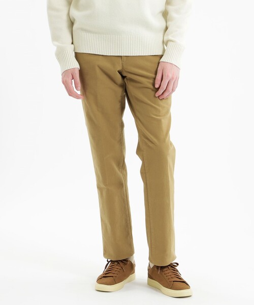 MACKINTOSH PHILOSOPHY(マッキントッシュ フィロソフィー)の「ライトモールスキンストレッチ テーパードスリムパンツ(その他パンツ・メンズ・ブラック/ダークネイビー/ベージュ系その他5/オフホワイト・40/38/42/44/36)」の3枚目の写真