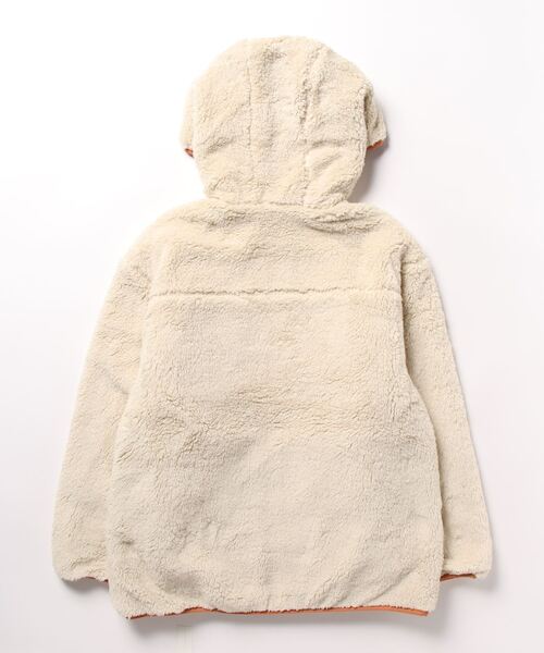 CAMP7（キャンプセブン）の「【CAMP7】リバーシブルボアアウター（ブルゾン・レディース・オレンジ/カーキブラウン・M/L）」の3枚目の写真