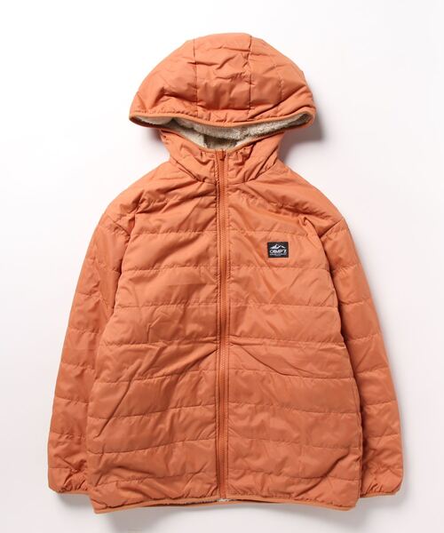 CAMP7（キャンプセブン）の「【CAMP7】リバーシブルボアアウター（ブルゾン・レディース・オレンジ/カーキブラウン・M/L）」の4枚目の写真