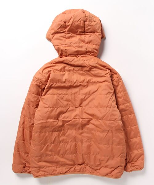 CAMP7（キャンプセブン）の「【CAMP7】リバーシブルボアアウター（ブルゾン・レディース・オレンジ/カーキブラウン・M/L）」の5枚目の写真