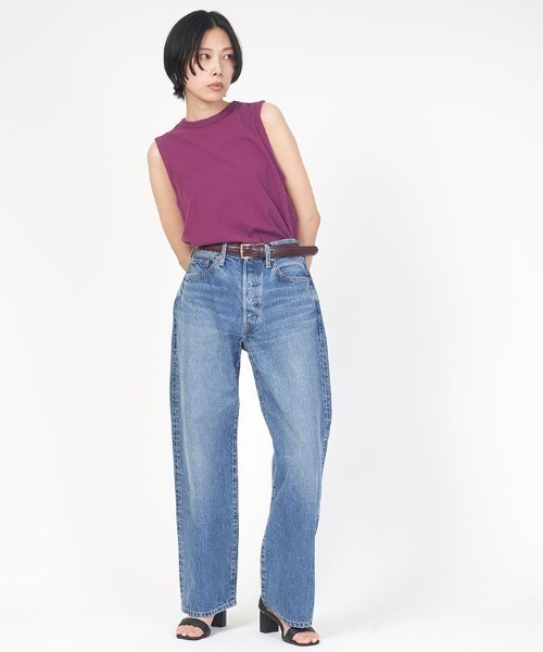 THE SHINZONE（ザ　シンゾーン）の「BAGGY JEANS バギー ジーンズ デニム パンツ（デニムパンツ・レディース・ブルー/ホワイト・38/34/36/32）」の20枚目の写真