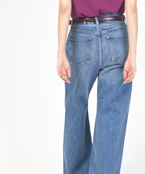 THE SHINZONE（ザ　シンゾーン）の「BAGGY JEANS バギー ジーンズ デニム パンツ（デニムパンツ・レディース・ブルー/ホワイト・38/34/36/32）」の14枚目の写真