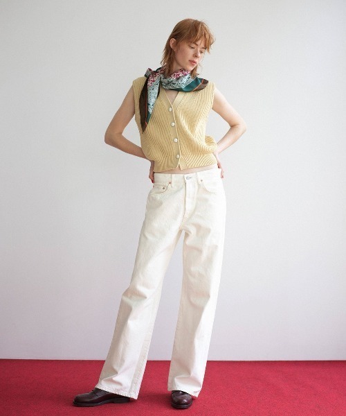 THE SHINZONE（ザ　シンゾーン）の「BAGGY JEANS バギー ジーンズ デニム パンツ（デニムパンツ・レディース・ブルー/ホワイト・38/34/36/32）」の22枚目の写真
