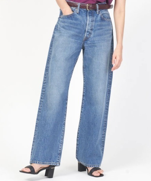 THE SHINZONE（ザ　シンゾーン）の「BAGGY JEANS バギー ジーンズ デニム パンツ（デニムパンツ・レディース・ブルー/ホワイト・38/34/36/32）」の21枚目の写真