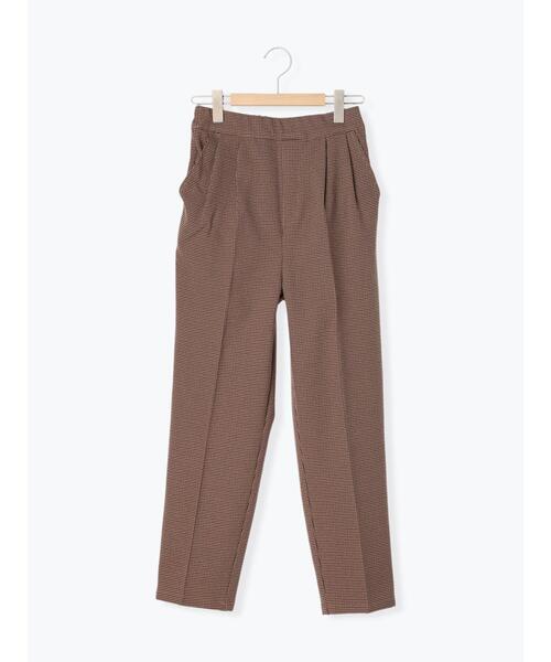 Samansa Mos2 blue（サマンサモスモスブルー）の「【吸湿発熱】マルチスタイルテーパードパンツ（その他パンツ・レディース・チャコールグレー/カーキ/キャメル/キナリ/ベージュ/ネイビー/ブラック・S/L/M/SS）」の14枚目の写真