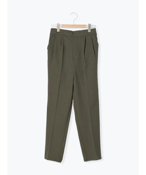 Samansa Mos2 blue（サマンサモスモスブルー）の「【吸湿発熱】マルチスタイルテーパードパンツ（その他パンツ・レディース・チャコールグレー/カーキ/キャメル/キナリ/ベージュ/ネイビー/ブラック・S/L/M/SS）」の18枚目の写真