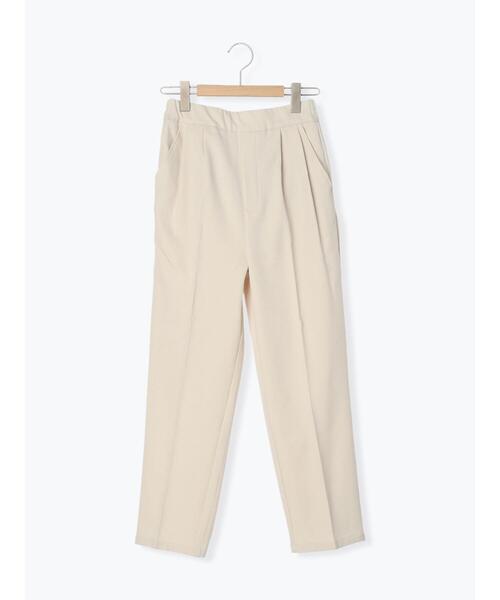 Samansa Mos2 blue（サマンサモスモスブルー）の「【吸湿発熱】マルチスタイルテーパードパンツ（その他パンツ・レディース・チャコールグレー/カーキ/キャメル/キナリ/ベージュ/ネイビー/ブラック・S/L/M/SS）」の19枚目の写真