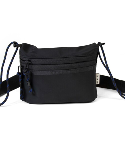 TAIKAN（テイケン）の「限定展開 TAIKAN/テイケン SACOCHE SMALL / サコッシュスモール / ボディバッグ ミニバッグ（ボディバッグ/ウエストポーチ・メンズ・イエロー/ベージュ/ブラック/グリーン/サックスブルー/ラベンダー/ブルーグリーン/オリーブ・ONE SIZE）」の9枚目の写真