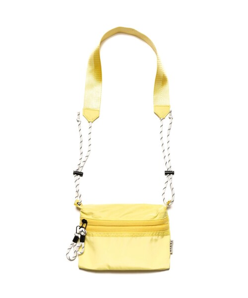 TAIKAN（テイケン）の「限定展開 TAIKAN/テイケン SACOCHE SMALL / サコッシュスモール / ボディバッグ ミニバッグ（ボディバッグ/ウエストポーチ・メンズ・イエロー/ベージュ/ブラック/グリーン/サックスブルー/ラベンダー/ブルーグリーン/オリーブ・ONE SIZE）」の16枚目の写真