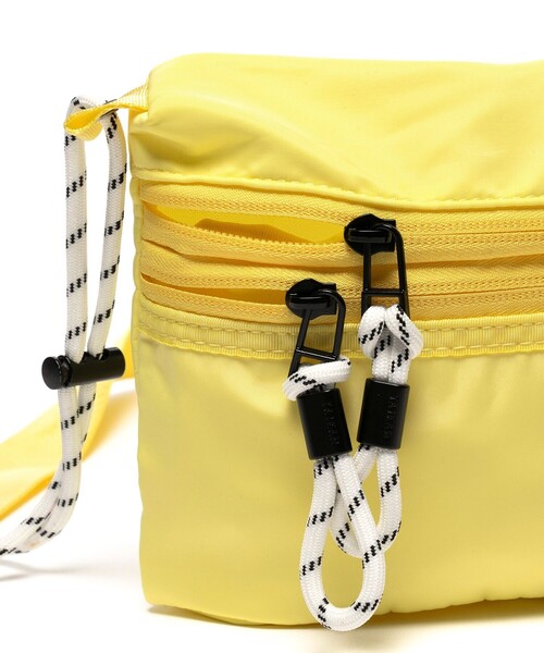 TAIKAN（テイケン）の「限定展開 TAIKAN/テイケン SACOCHE SMALL / サコッシュスモール / ボディバッグ ミニバッグ（ボディバッグ/ウエストポーチ・メンズ・イエロー/ベージュ/ブラック/グリーン/サックスブルー/ラベンダー/ブルーグリーン/オリーブ・ONE SIZE）」の17枚目の写真