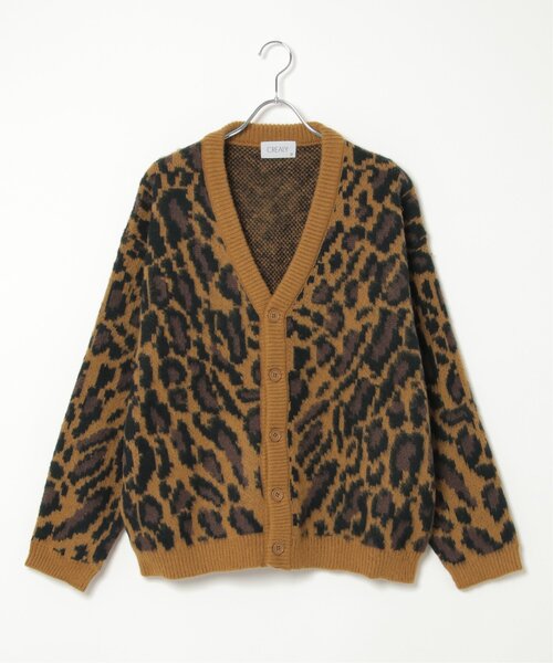 VENCEEXCHANGE（ヴァンスエクスチェンジ）の「総柄ニットVカーディガン（カーディガン/ボレロ・メンズ・グレー系その他/ネイビー/ホワイト/ブルー/マスタード/ブラック/ダークグリーン/ベージュ/チャコールグレー/ターコイズブルー・L/M）」の10枚目の写真