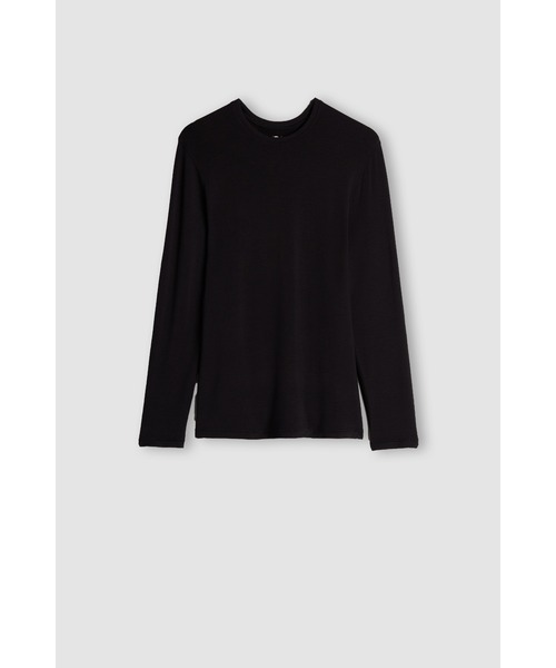 Intimissimi(インティミッシミ)の「モダール&カシミヤ ロングスリーブ トップス(Tシャツ/カットソー・メンズ・ヘザーチャコール/ホワイト/ブラック/ダークネイビー・L/XL/S/M)」の11枚目の写真