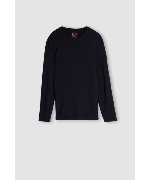 Intimissimi(インティミッシミ)の「モダール&カシミヤ ロングスリーブ トップス(Tシャツ/カットソー・メンズ・ヘザーチャコール/ホワイト/ブラック/ダークネイビー・L/XL/S/M)」の19枚目の写真