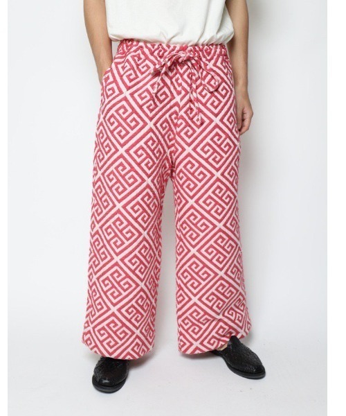 Badhiya（バディ―ヤ）の「EASY PANTS - ikat（その他パンツ・メンズ・C/I/R/O/J・FREE）」の2枚目の写真