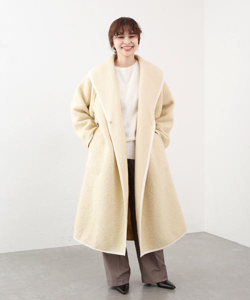 IENA（イエナ）の「RICCHERI ショールコート（その他アウター