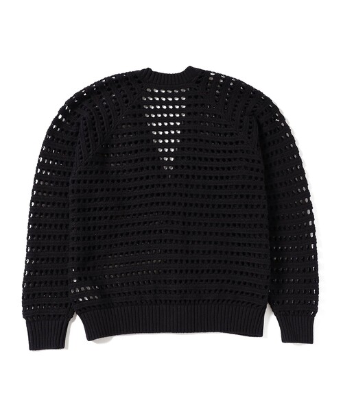 B:MING by BEAMS(ビーミングバイビームス)の「メッシュ V ガーディガン(カーディガン/ボレロ・メンズ・ブラック/ホワイト系その他5/イエロー系その他5・X-LARGE/LARGE/MEDIUM/SMALL)」の16枚目の写真