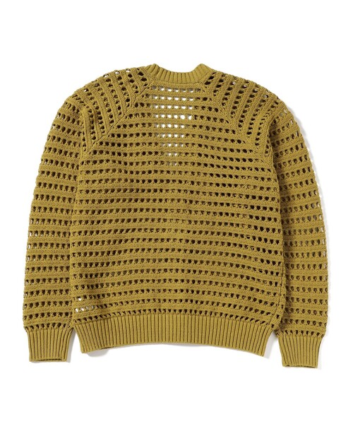 B:MING by BEAMS(ビーミングバイビームス)の「メッシュ V ガーディガン(カーディガン/ボレロ・メンズ・ブラック/ホワイト系その他5/イエロー系その他5・X-LARGE/LARGE/MEDIUM/SMALL)」の19枚目の写真