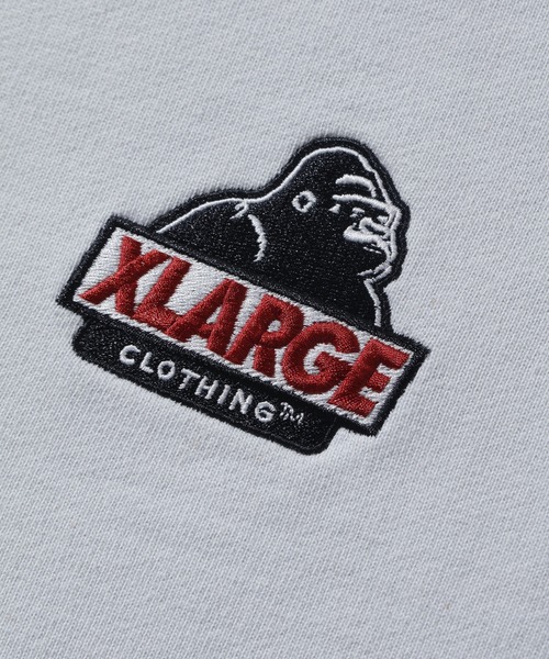 XLARGE(エクストララージ)の「【販売終了】SLANTED OG CREWNECK SWEATSHIRT(スウェット・メンズ・グリーン/ブラック/ネイビー/グレー・M/L/XL/S)」の7枚目の写真