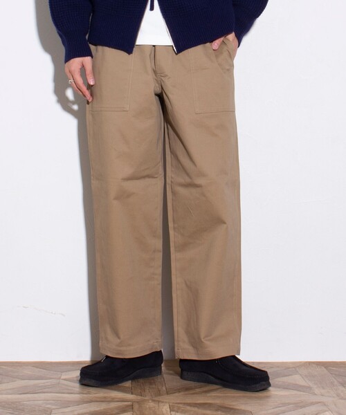 GLOSTER（グロスター）の「【GLOSTER/グロスター】GOODNESS ミリタリーベイカーパンツ（その他パンツ・メンズ・オリーブ/ネイビー/ベージュ・L/S/M）」の2枚目の写真