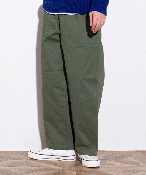 GLOSTER（グロスター）の「【GLOSTER/グロスター】GOODNESS ミリタリーベイカーパンツ（その他パンツ・メンズ・オリーブ/ネイビー/ベージュ・L/S/M）」の3枚目の写真