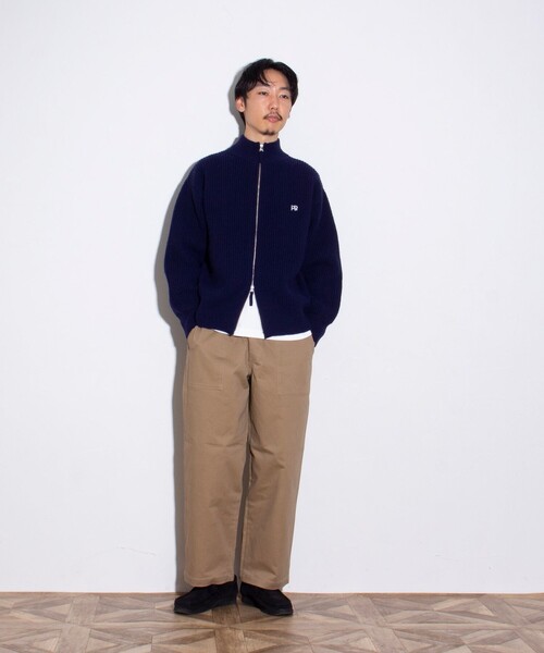 GLOSTER（グロスター）の「【GLOSTER/グロスター】GOODNESS ミリタリーベイカーパンツ（その他パンツ・メンズ・オリーブ/ネイビー/ベージュ・L/S/M）」の4枚目の写真