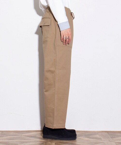 GLOSTER（グロスター）の「【GLOSTER/グロスター】GOODNESS ミリタリーベイカーパンツ（その他パンツ・メンズ・オリーブ/ネイビー/ベージュ・L/S/M）」の10枚目の写真