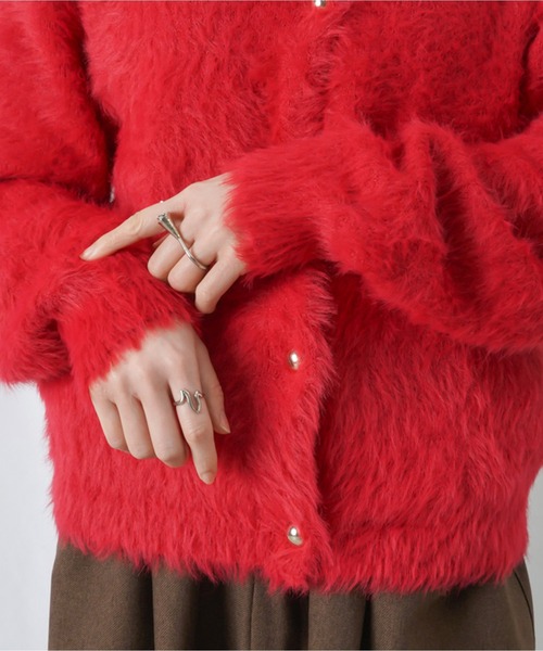 ルカ LUCA☆定1万☆クリスタルボタン 薄手 カーディガン☆E-M 5063 LUCA⁄LADY LUCK LUCA（ルカ⁄レディラックルカ）の「LC⁄LLL フェザー