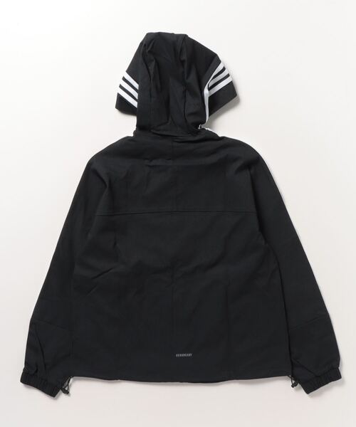 adidas（アディダス）の「シーズナル スポーツウェア ルーズフィット デニムルック クロスジャケット / アディダス adidas（マウンテンパーカー・レディース・ブラック/ピンク系その他/ネイビー・XX-LARGE/MEDIUM/SMALL/LARGE/X-LARGE）」の13枚目の写真